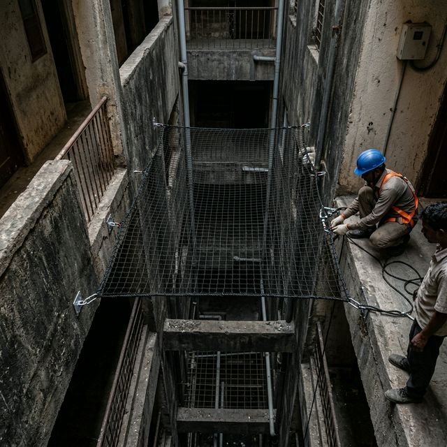 Duct Area Safety Nets