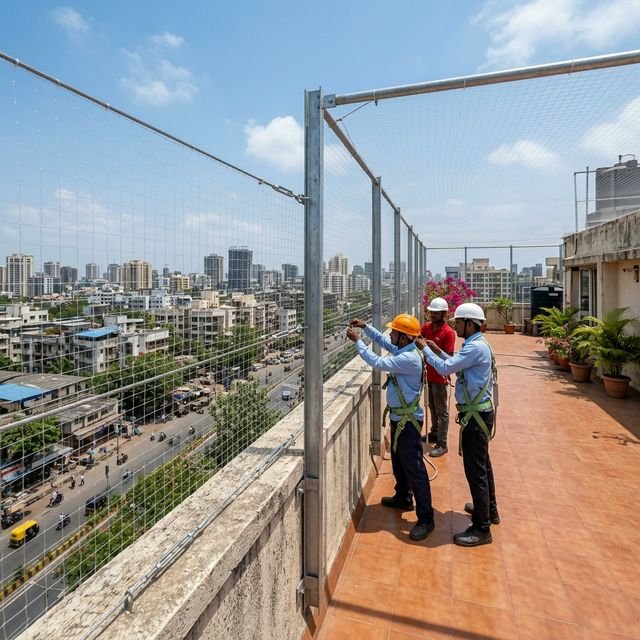 Terrace Safety Nets